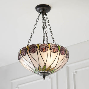 Hutchinson Medium Inverted 3-Light Pendant Ceiling Light - Comet Lighting