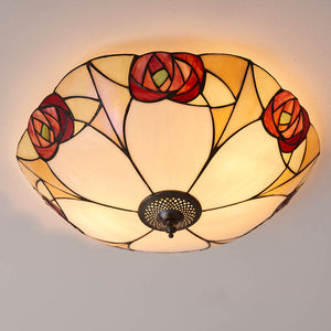 Ingram Large 2-Light Flush Ceiling Light - Comet Lighting