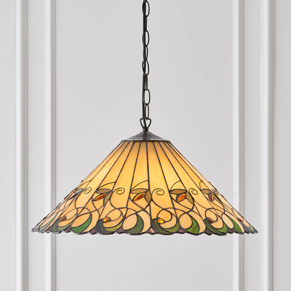 Jamelia Large 3-Light Pendant Ceiling Light