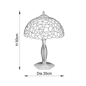 Josette Medium Table Lamp - Comet Lighting