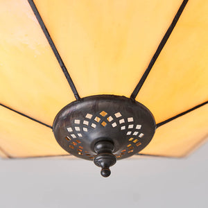Nevada Large 2-Light Flush Ceiling Light - Comet Lighting