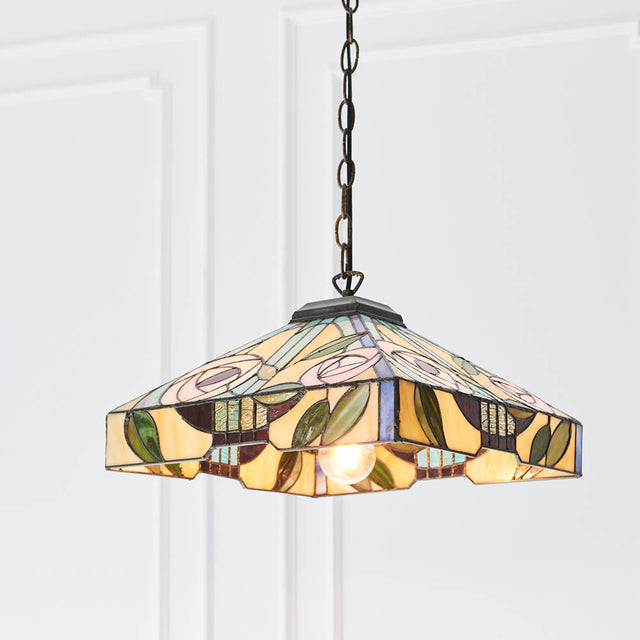 Willow Medium 1-Light Pendant Ceiling Light - Comet Lighting