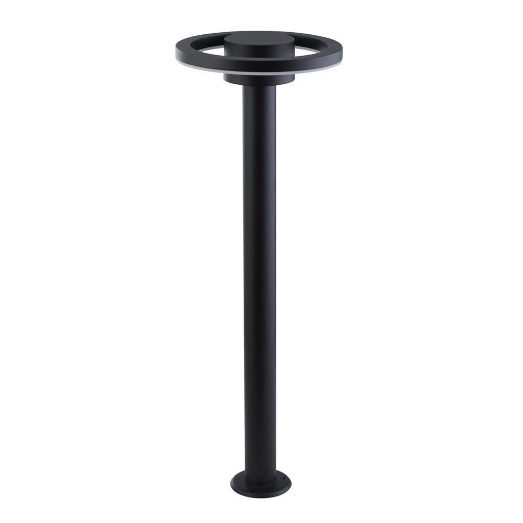 Sidford Outdoor LED Post Black 730mm - Comet Lighting