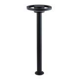 Sidford Outdoor LED Post Black 730mm - Comet Lighting