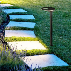 Sidford Outdoor LED Post Black 730mm - Comet Lighting