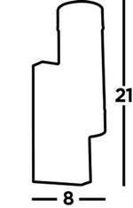 Coastal Outdoor 2Lt Wall Light - Black Polycarbonate - Comet Lighting