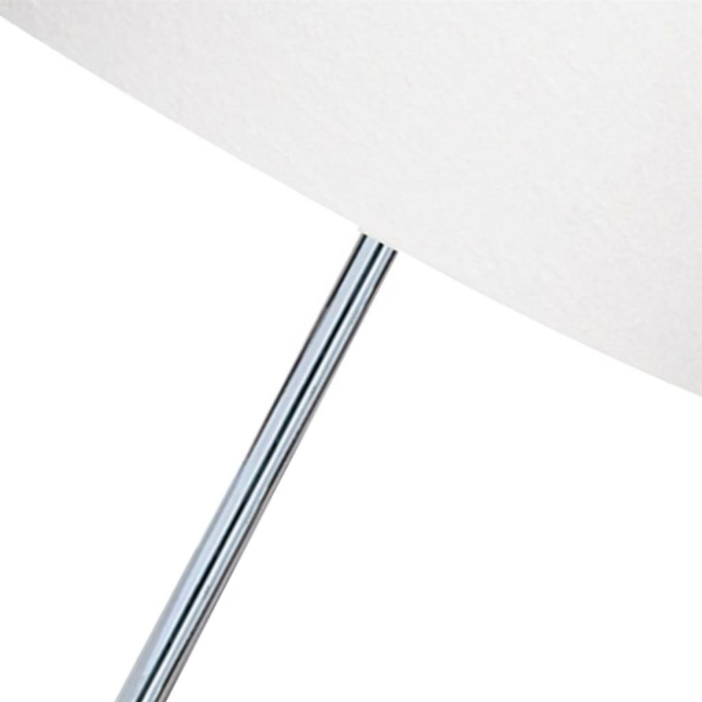 Carter Table Lamp - Chrome Base & Fabric Shade
