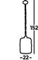 Ideford 1Lt Pendant Ceiling Light Chrome - Comet Lighting