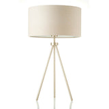 Tri Table Lamp Matt Nickel - Comet Lighting