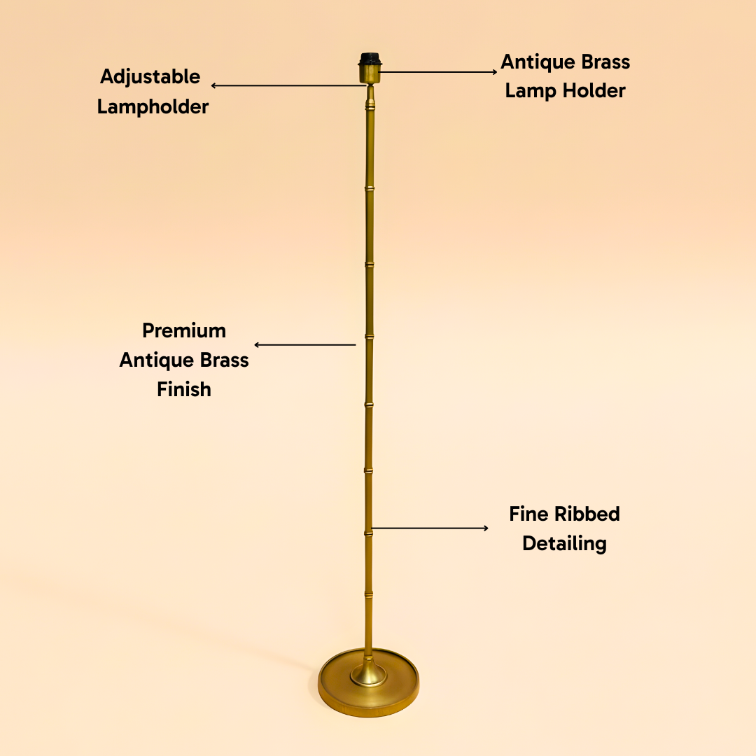 AARTIN PIXIE FLOOR LAMP IN ANTIQUE BRASS (BASE ONLY)