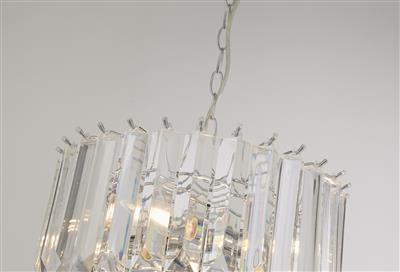 Searchlight Sigma Chrome 4 Light Fitting Crystal