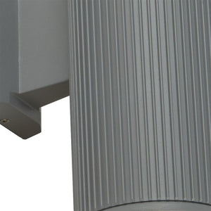 Kingswear Outdoor 1lt Wall/Porch Light Grey - Comet Lighting