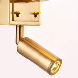 Harvey 1-Light Wall Light & Spotlight Gold - Comet Lighting