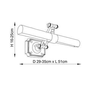 Winchester 20 inch Picture Light - Comet Lighting