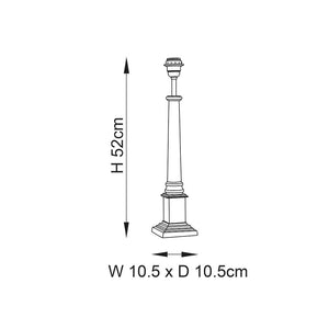 Nelson Medium Table Lamp - Comet Lighting