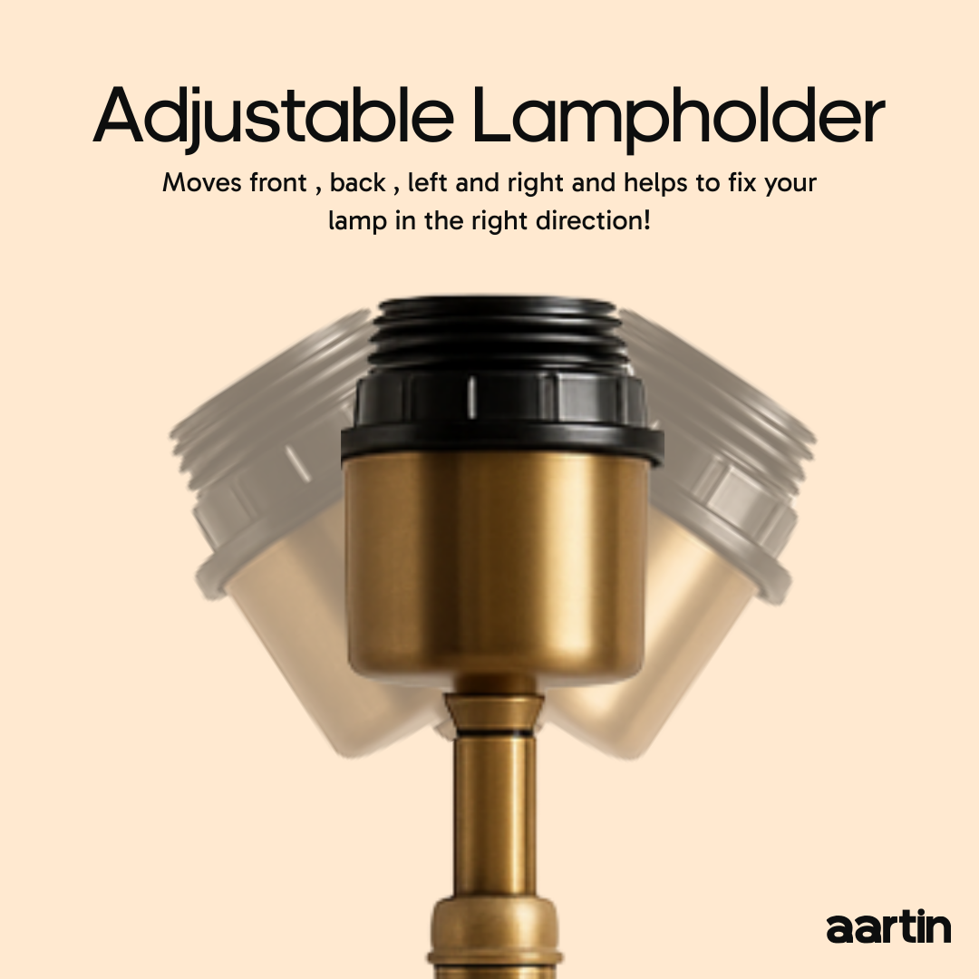 AARTIN PIXIE FLOOR LAMP IN ANTIQUE BRASS (BASE ONLY)