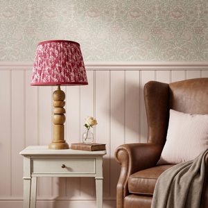 Crimsom blossom lampshade