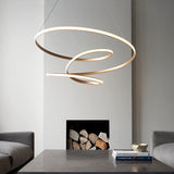 Erne Large LED Pendant Ceiling Light Gold