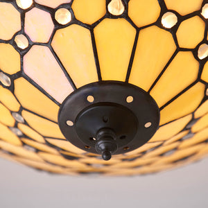 Pearl Medium 2-Light Flush Ceiling Light - Comet Lighting