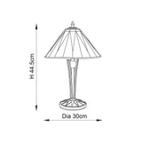 Dark Star Small Table Lamp