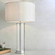 Lessina Touch Table Lamp Nickel - Comet Lighting