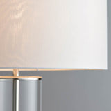 Lessina Touch Table Lamp Nickel - Comet Lighting