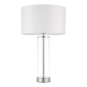 Lessina Touch Table Lamp Nickel - Comet Lighting