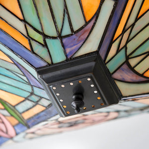 Willow Large 2-Light Flush Ceiling Light - Comet Lighting