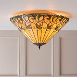 Jamelia Large 2-Light Flush Ceiling Light