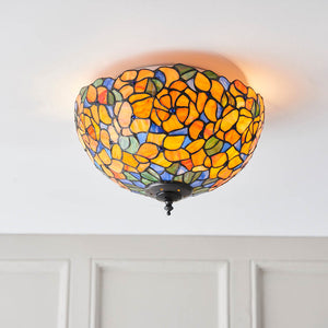 Josette Medium 2-Light Flush Ceiling Light - Comet Lighting