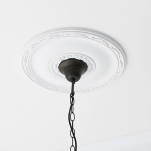 Dragonfly Beige Medium 3-Light Pendant Ceiling Light - Comet Lighting