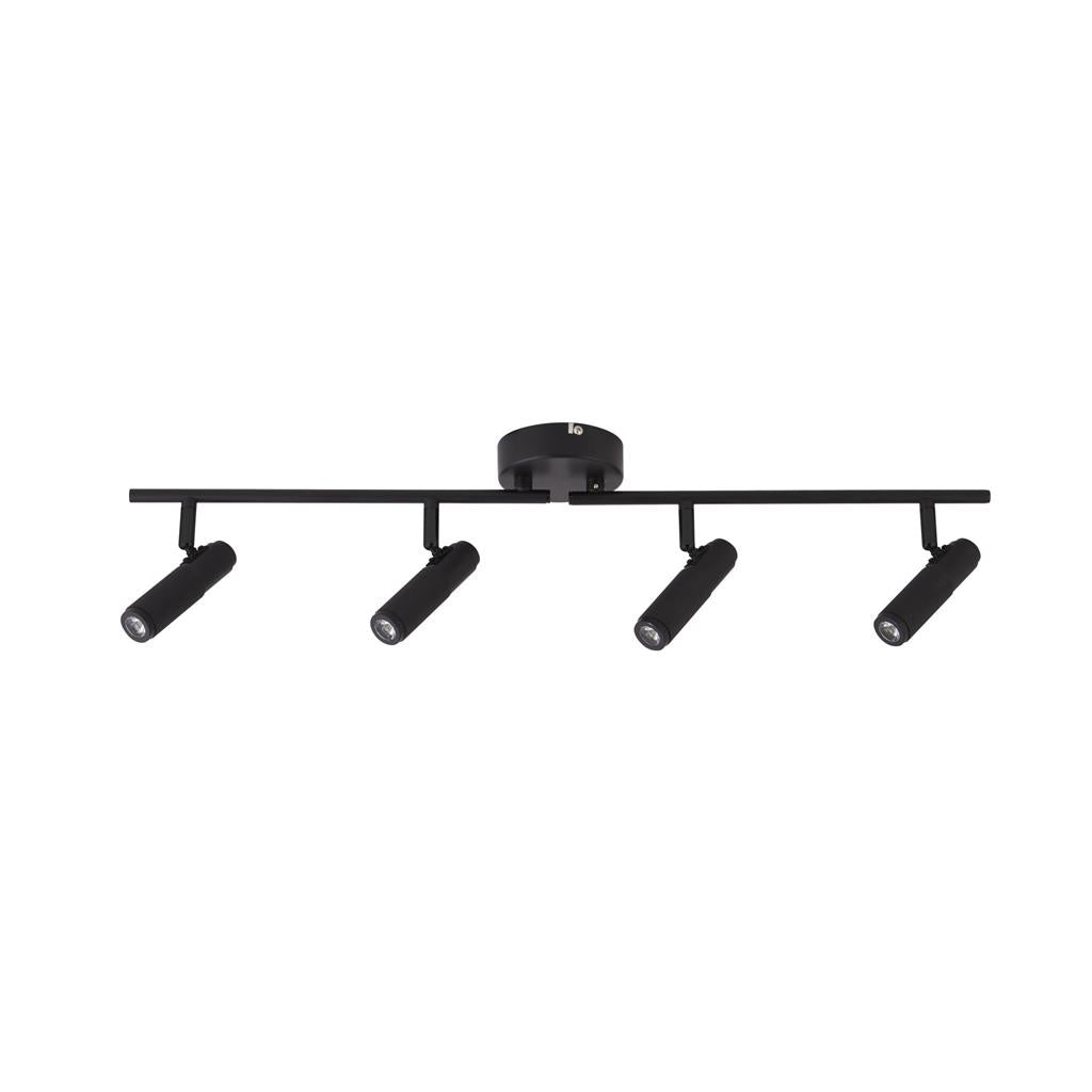 Kittsford 4Lt LED Splitbar Spotlight Black