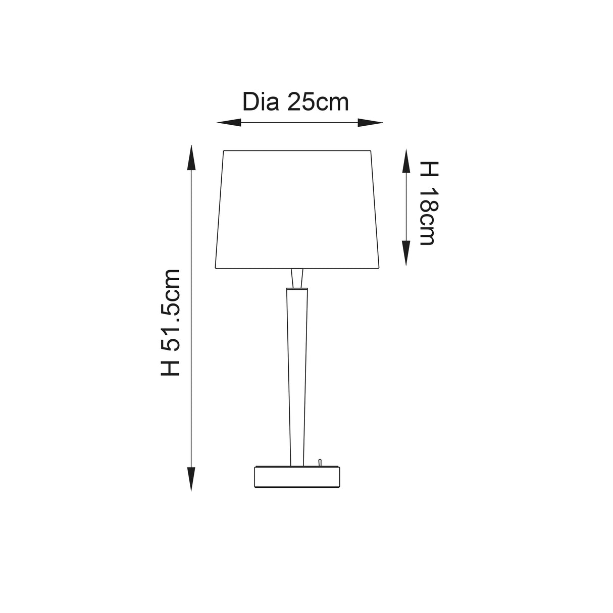 Syon Table Lamp USB - Comet Lighting