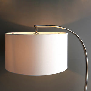 Josephine Floor Lamp Nickel - Comet Lighting