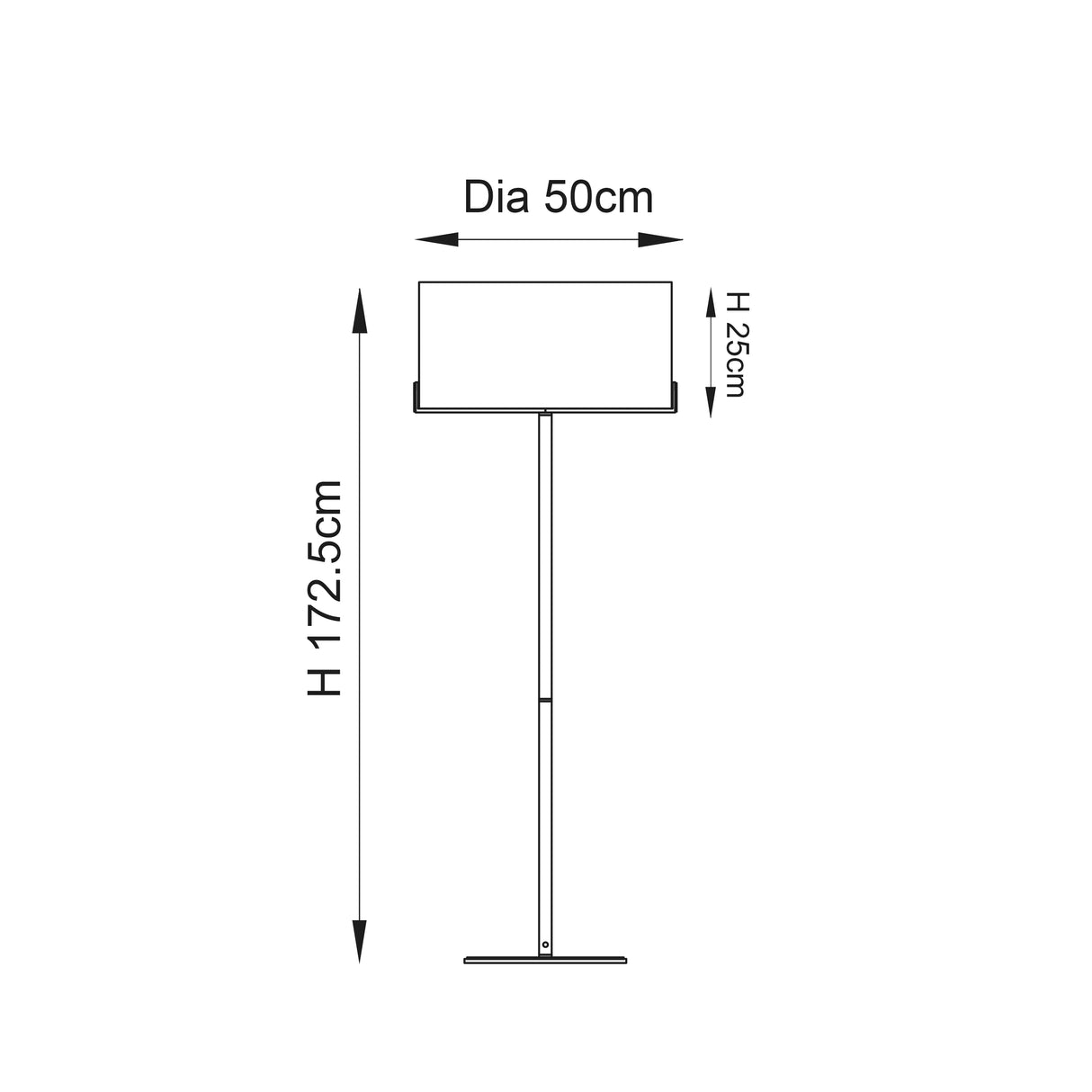 Hayfield Floor Lamp - Comet Lighting