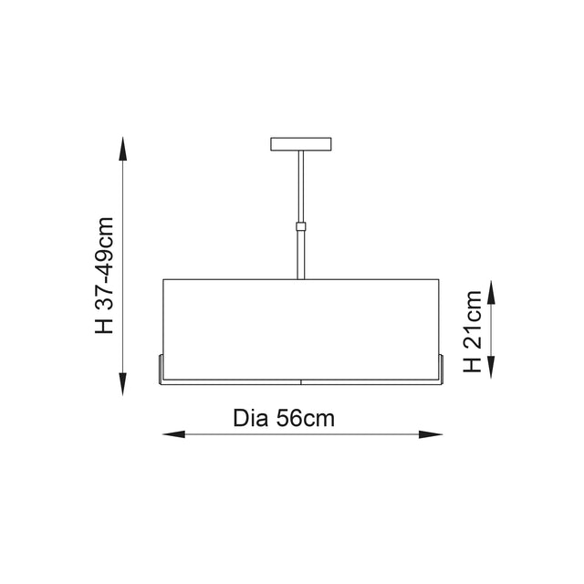 Hayfield 3-Light Pendant Ceiling Light