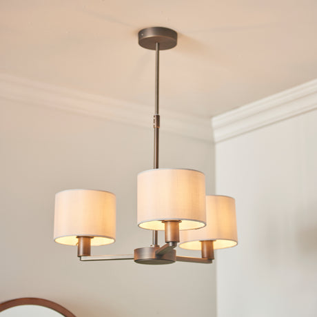 Daley 3-Light Pendant Ceiling Light & Marble Shades