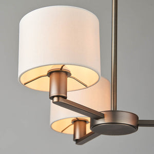 Daley 3-Light Pendant Ceiling Light & Marble Shades