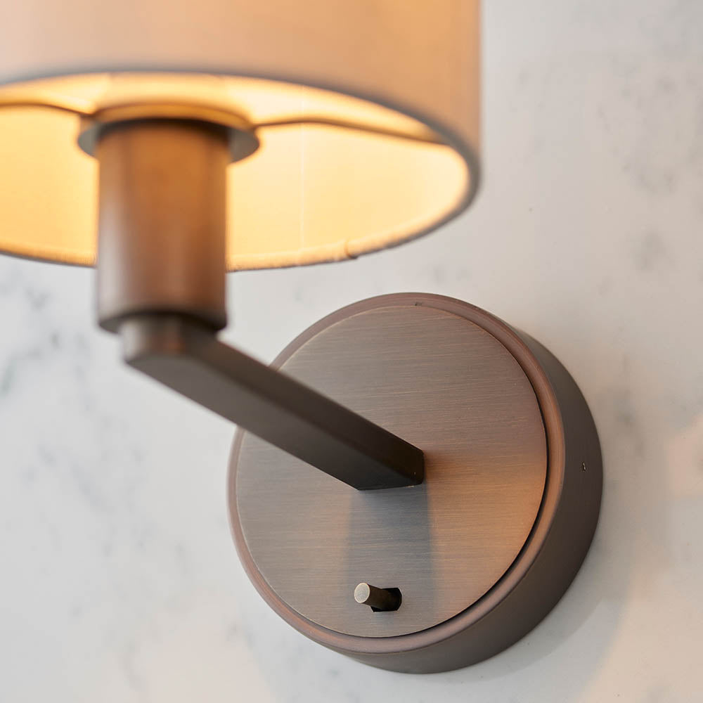 Daley Wall Light & Marble Shade – Comet Lighting