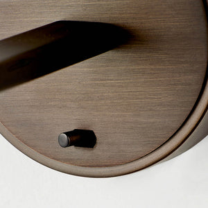 Daley Wall Light & White Shade - Comet Lighting