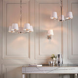 Harvey Wall Light Nickel - Comet Lighting