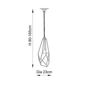 Avery 1-Light Pendant Ceiling Light - Comet Lighting