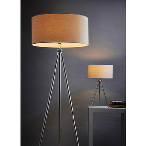 Tri Floor Lamp Chrome - Comet Lighting