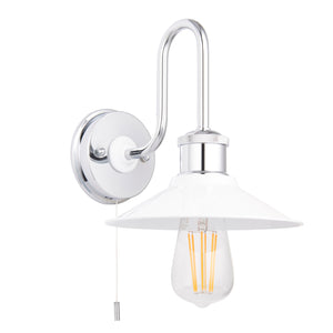 Ussuri Wall Light Chrome - Comet Lighting