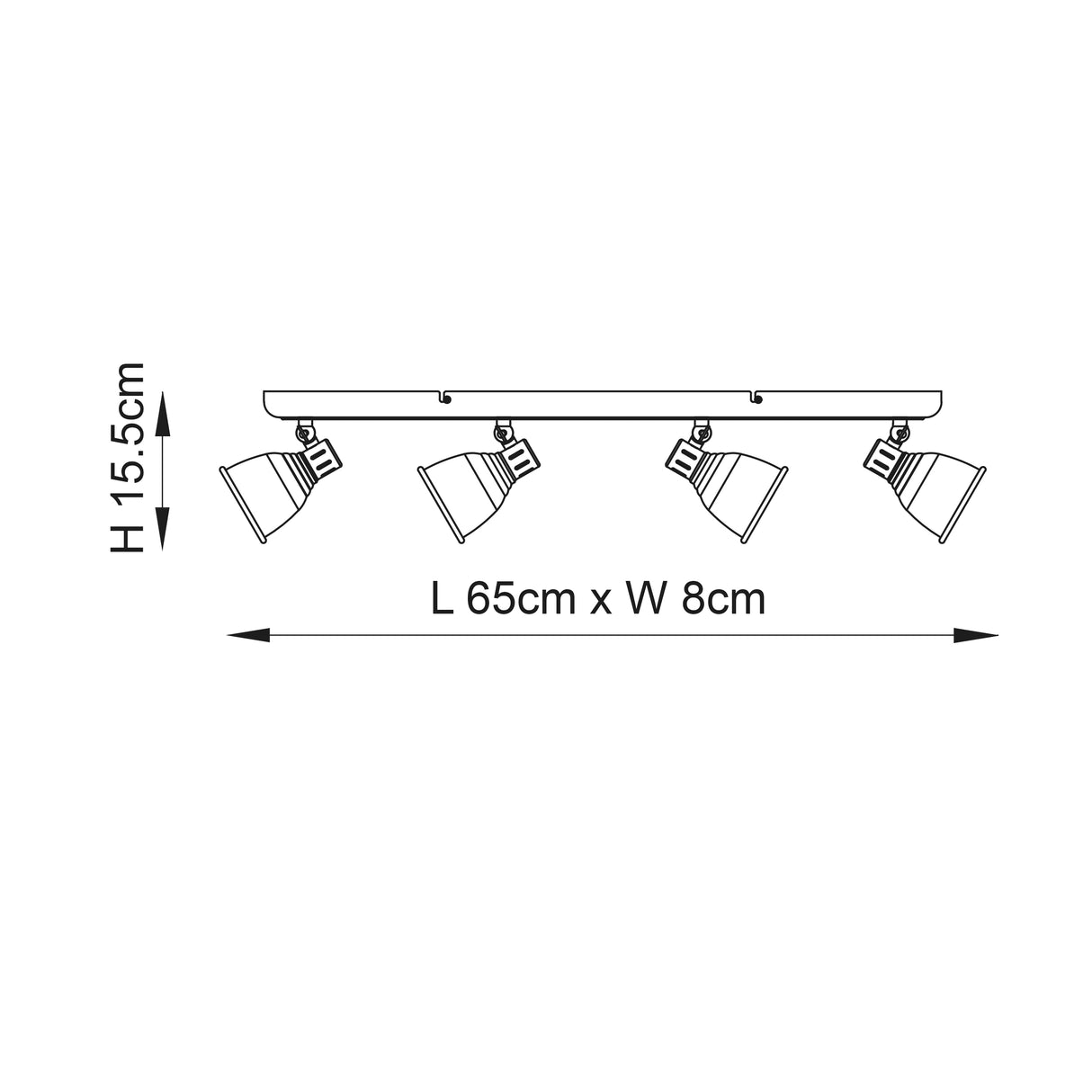 Westbury 4-Light Plate Antique Brass - Comet Lighting