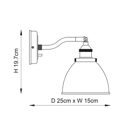 Franklin 1-Light Wall Light