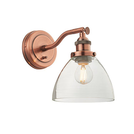 Hansen 1-Light Wall Light Copper