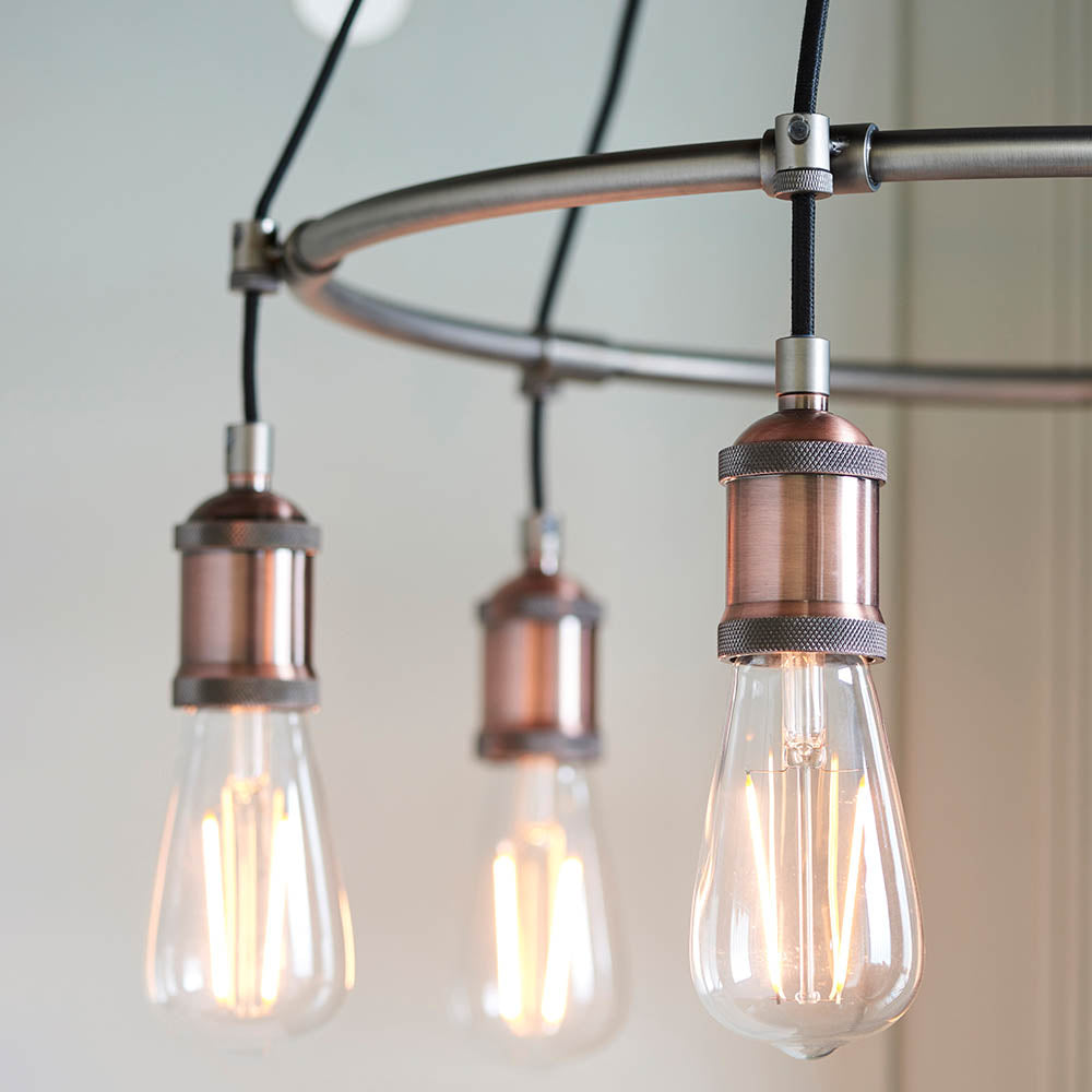 Hal 6-Light Pendant Ceiling Light - Comet Lighting