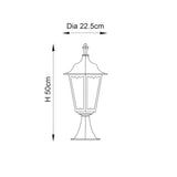 Burford Outdoor Post - Comet Lighting
