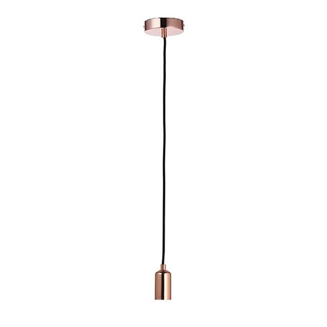 Studio 1-Light Pendant Ceiling Light Copper